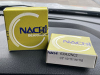 6304J2Nc2 C3 (20 X 52 X 15 Mm.) Nachi Deep Groove Ball Bearing Nachi Ball Bearing, Open Cover = 1 Bearing 6304 J2Nc2C3