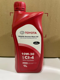 Toyota Genuine Motor Oil 10W-30 Semi-Synthetic — Diesel Engine (1 Litre)