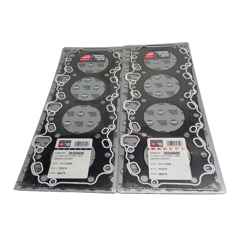 ESINNA, Gasket, Cylinder Head, 2KD-FTV, 11115-30040, Carbon