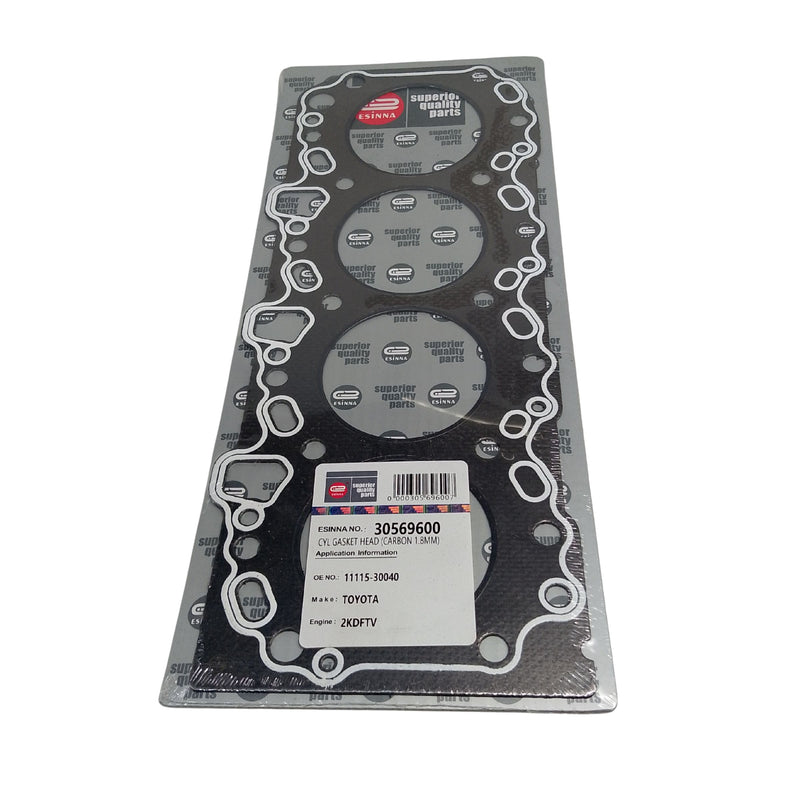 ESINNA, Gasket, Cylinder Head, 2KD-FTV, 11115-30040, Carbon