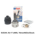 CV Joint, AWI, SU-17, 19(in)x23(D)x49(out) (006404)