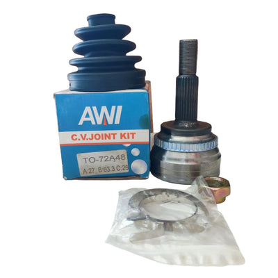ข้อต่อ CV, AWI, 43410-48050, TO-72A48, 27(in)x63(D)x26(out) (000733)