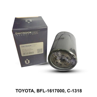 UNITRUCK,, Oil Filter (Spin-On), BFL-1617000, C-1318, TOYOTA