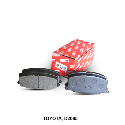 WPR Brake Pad Semi-Metallic 04491-20531, D2065 for Toyota Vehicles