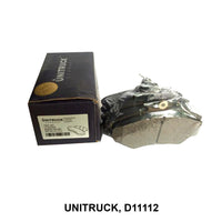 UNITRUCK, Brake Pad, D11112, PN0112, BENDIX AUS