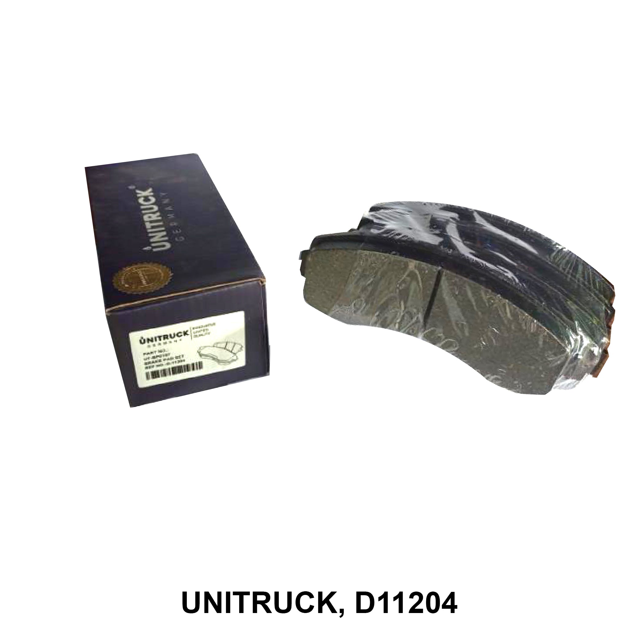 Brake Pad, UNITRUCK, D11204 (121333)