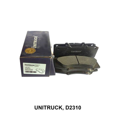 UNITRUCK, Brake Pad, D2310, TOYOTA, HILUX PICKUP, FRONT