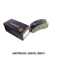 UNITRUCK, Brake Pad, D5011/D5019, FRONT, HONDA, FIT, CITY, CIVIC