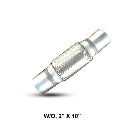W/O Exhaust Pipe 2"x10" No Braid 3-Layer Design
