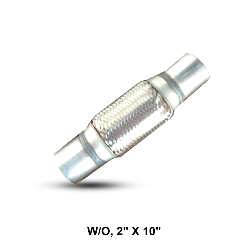 W/O Exhaust Pipe 2"x10" No Braid 3-Layer Design