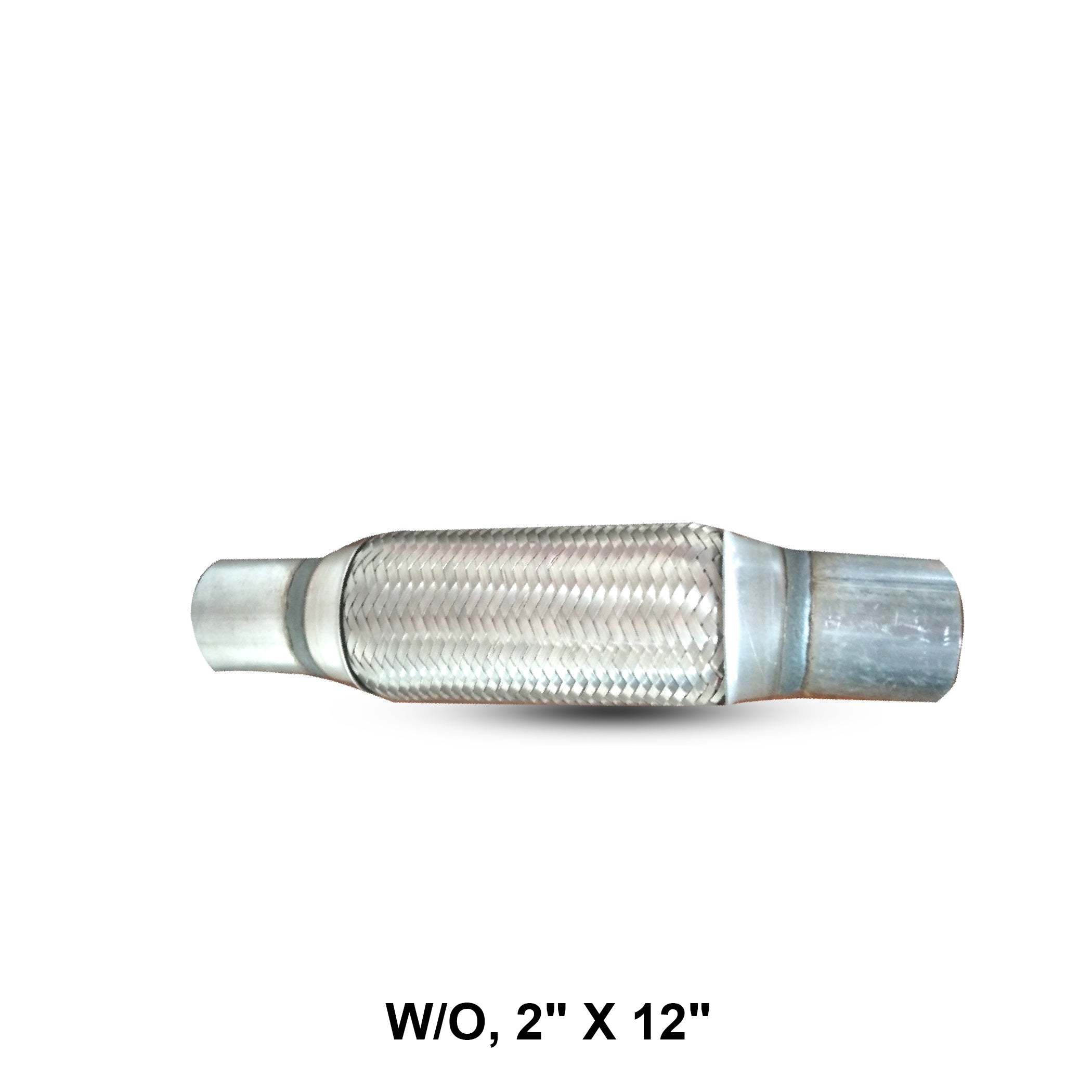 Exhaust Pipe, W/O Brand, 2"x12", Without Inner Braid, Three Layer (122867)