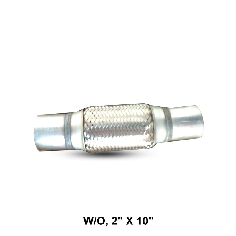 W/O Exhaust Pipe 2"x10" No Braid 3-Layer Design