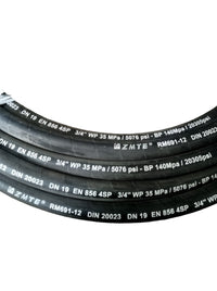 ZMTE Hydraulic Hose SS4SP-19 3/4'' R4