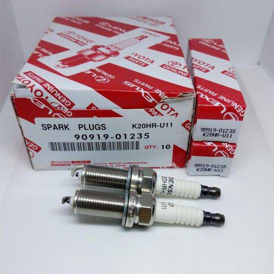Spark Plug, TOYOTA GENUINE, 90919-01235, K20HRU11 (003166)