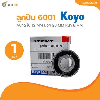 KOYO KOYO 6001 12288 60012RSCM 1 AUTOHUB Bearing