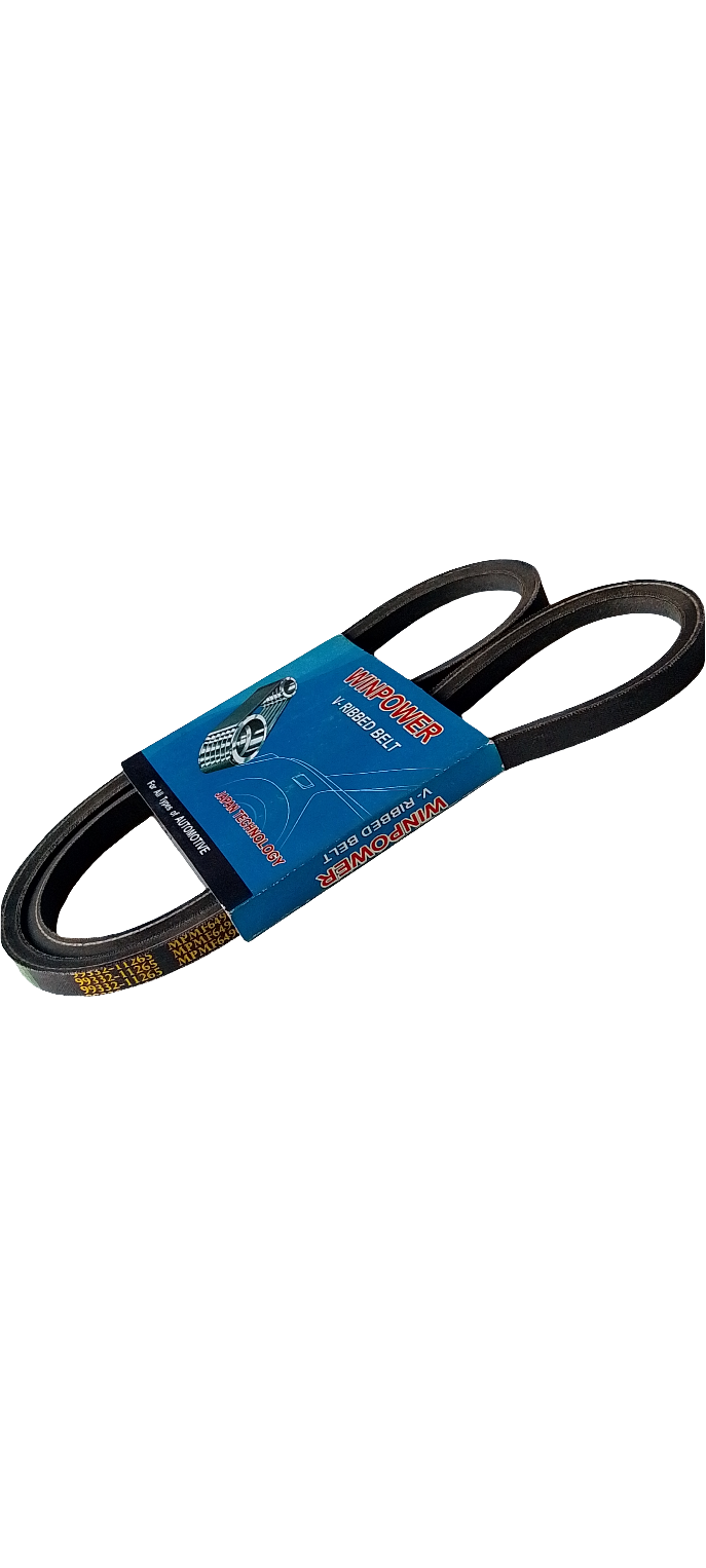 WINPOWER Raw Edge Multi-Ply V-Belt (MPMF), 99332-11265, MPMF6490, for Toyota