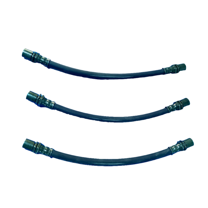 JINXING 9" 1/8" Brake Hose Assembly with (30111-10-00Y/4) x 2 Fittings