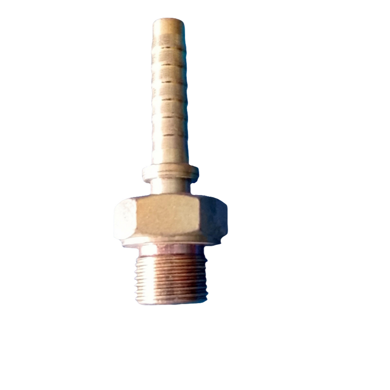 WPR 14212-08-06L73 Metric Male 24° Bulkhead Straight