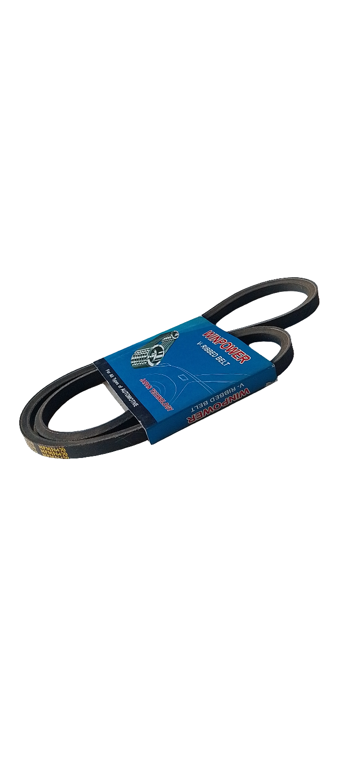 WINPOWER Raw Edge Multi-Ply V-Belt (MPMF), 99322-01210, MPMF6470, for Toyota