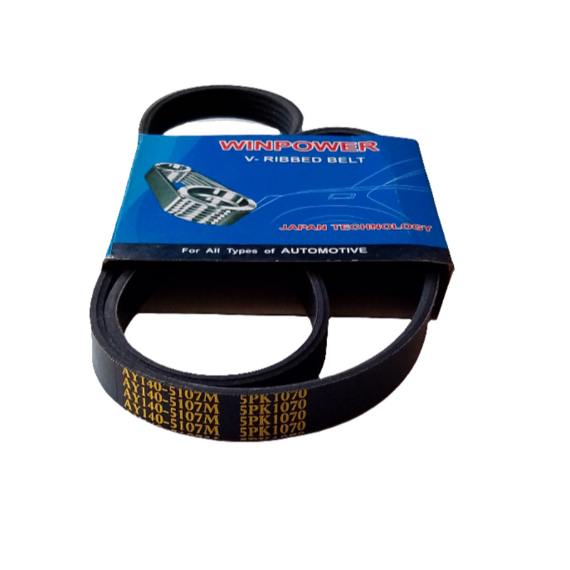สายพานร่องตัววี WINPOWER, AY140-5107M, 5PK1070 (002563)
