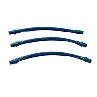 JINXING 9" 1/8" Brake Hose Assembly with (30111-10-00Y/4) x 2 Fittings