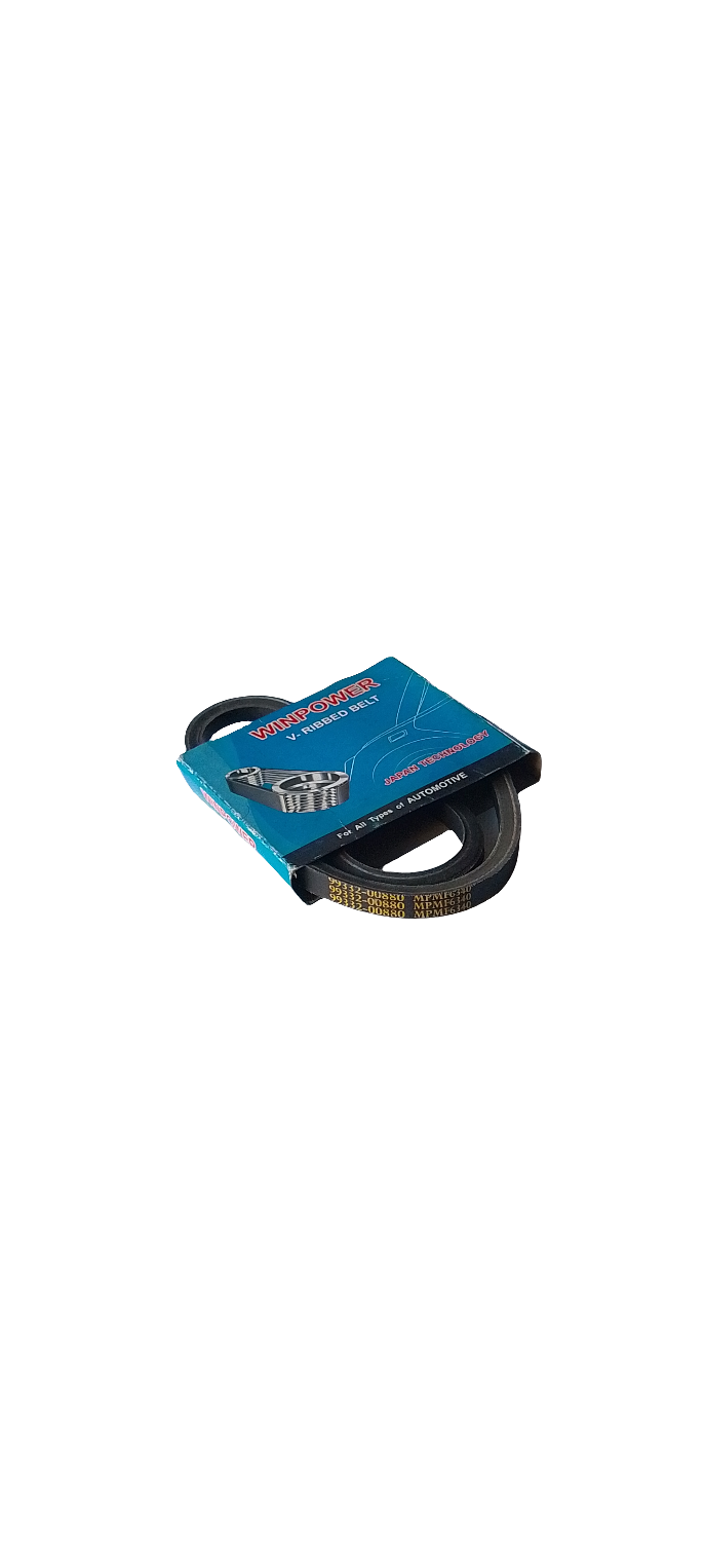 WINPOWER Raw Edge Multi-Ply V-Belt (MPMF), 99332-00880, MPMF6340, for Toyota