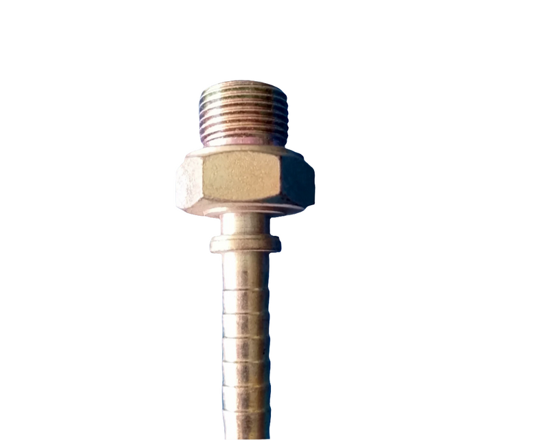 WPR 14212-08-06L73 Metric Male 24° Bulkhead Straight