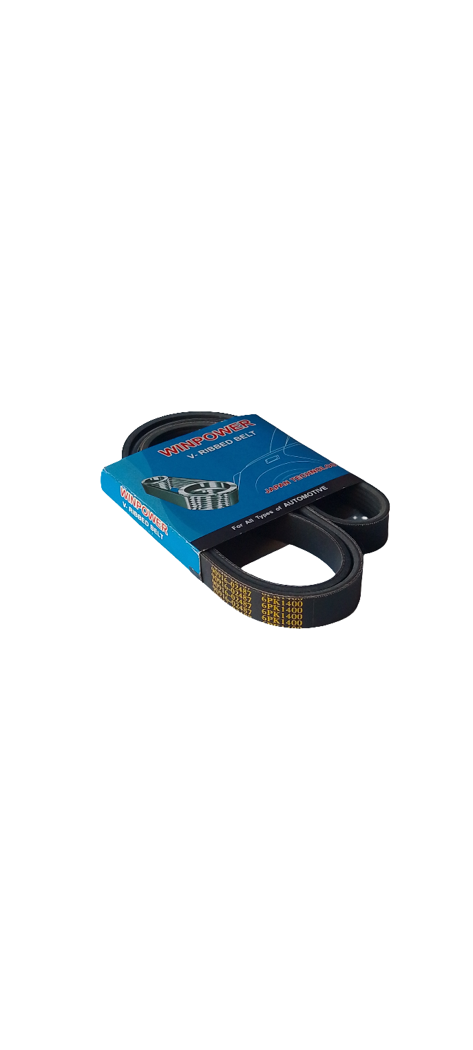 สายพานร่องตัววี WINPOWER 90916-02487, 6PK1400 (005289)