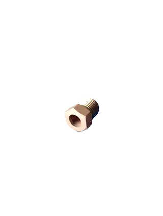 WPR Brass 3/8" B-3100-06 Inverted Flare Tube Nut