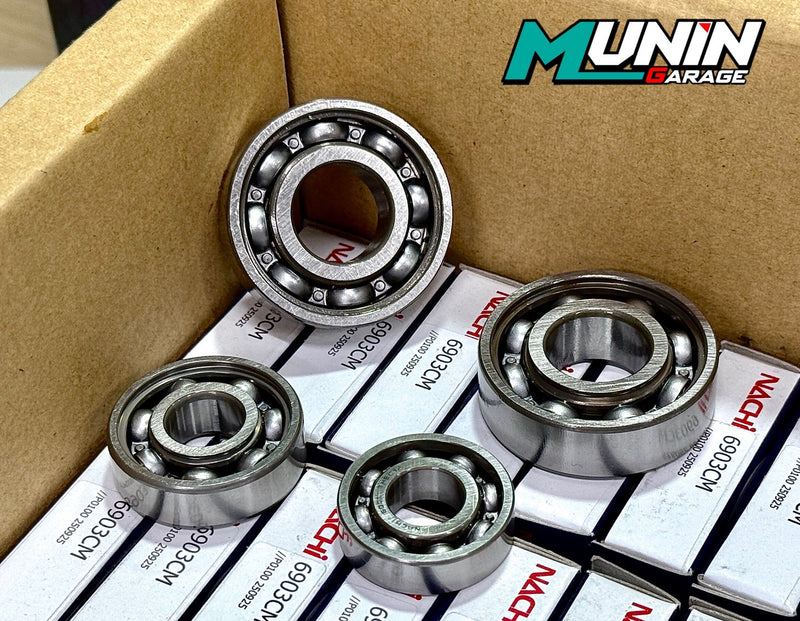 Gear Rail Bearing Wave 125/110I/Msx (Nachi) Complete Set of 4 Balls Can Be Used Instead of the Original One.