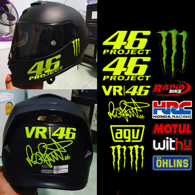 KYB MOTORCROSS 46 ROSSI SBK AGV MOTUL RK NGK HRC OHLINS Shoc