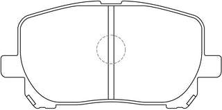 UNITRUCK, Brake Pad, UT-BP0402, D2217