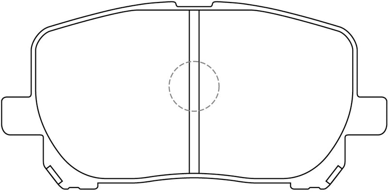 UNITRUCK, Brake Pad, UT-BP0402, D2217