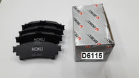 HOKU, Brake Pad, HP654, D6115 (8PCS/SET), CANTER (NEW) (120229)