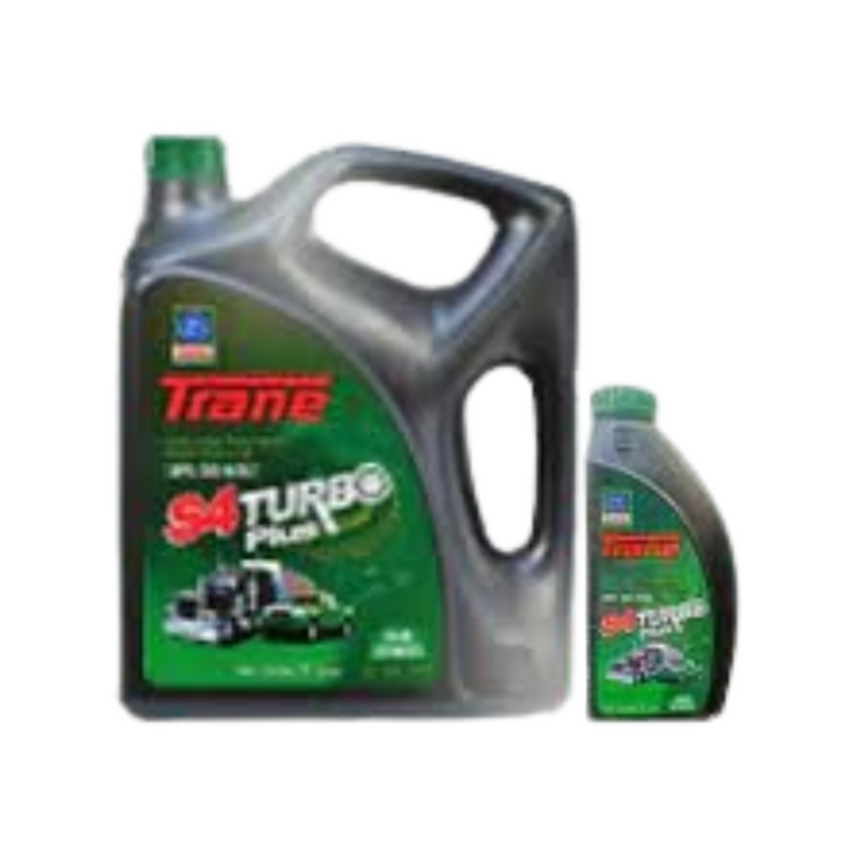 น้ำมันเครื่อง, TRANE, 15W40, CH-4, S4 Turbo Plus, 5L+1L (122181)