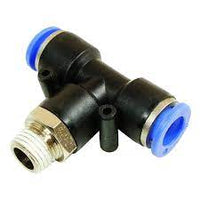 CPB Adapters Pneumatic Fitting Plastic Push In Fitting Male Tee WPR CPB-8-02 8 mm R 1/4 014570