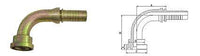 87692-12-16H100 | WPR, Hose Fitting (012185)