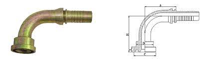87692-12-16H100 | WPR, Hose Fitting (012185)