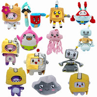 KYB LANKYBOX CARTOON ROBOT SOFT TOY PLUSH CHILDRENS GIFT TURNED INTO DOLL GIRL BED KAWAII PILLOW LOVELY GIFT Shock Absorber