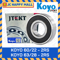 KOYO KOYO 6022 2RS 6028 2RS 6032 2RS 6222 2RS 6228 2RS 6232 2RS 6322 2RS 6328 2RS 2 DEEP GROOVE BALL Bearing
