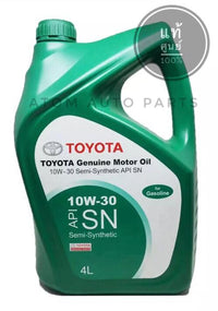 Toyota Genuine Motor Oil 10W-30 Semi-Synthetic — Gasoline Engine (4 Litres)