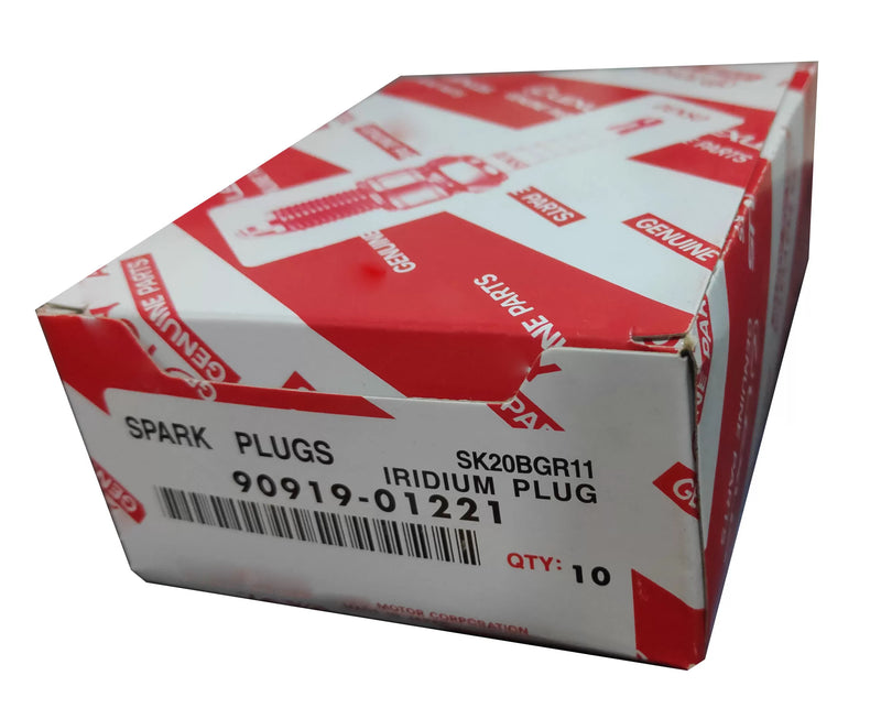 หัวเทียน TOYOTA แท้ 90919-01221, SK20BGR11 (003154)