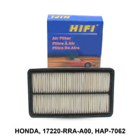 กรองอากาศไฮไฟ, 17220-RRA-A00, HAP-7062 (000205)