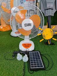 Table Fan, SIRI, 12" AC/DC, SIRI-3212