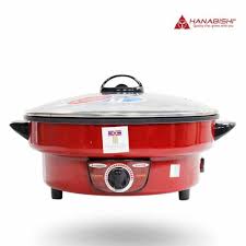 Pan, HANABISHI, 12"Nonstick With Glass Lip, HGP-39