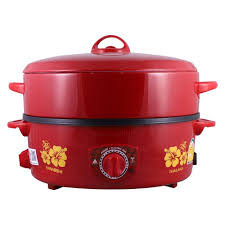 Pan, HANABISHI, 12"Nonstick With Steamer, HTP-360S