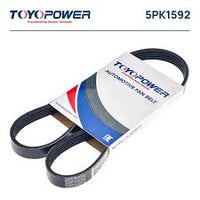 TOYOPOWER, V-Ribbed Belt, 1739970192,  5PK1592,  5PK1595,  SSANGYONG