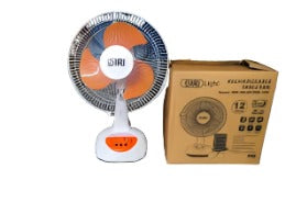 Table Fan, SIRI, 12" AC/DC, SIRI-3212