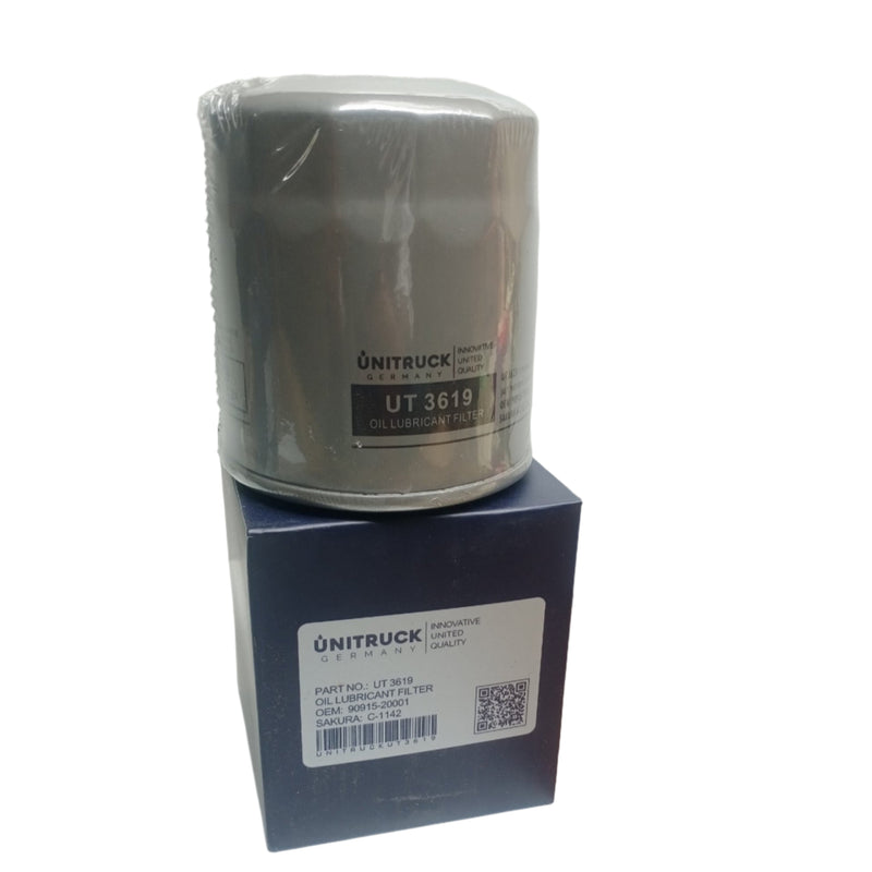 UNITRUCK Oil Filter (Spin-On) 90915-TB001 C-1142 TOYOTA
