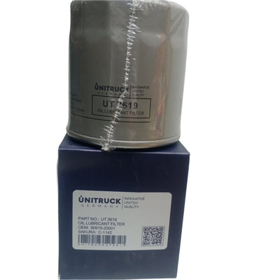 UNITRUCK Oil Filter (Spin-On) 90915-TB001 C-1142 TOYOTA